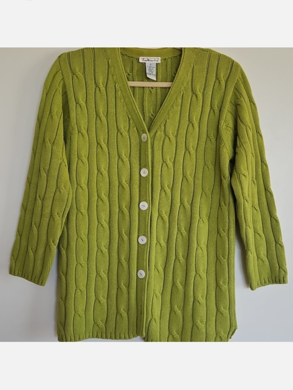Talbots Cable-Knit Cardigan Size S/M
